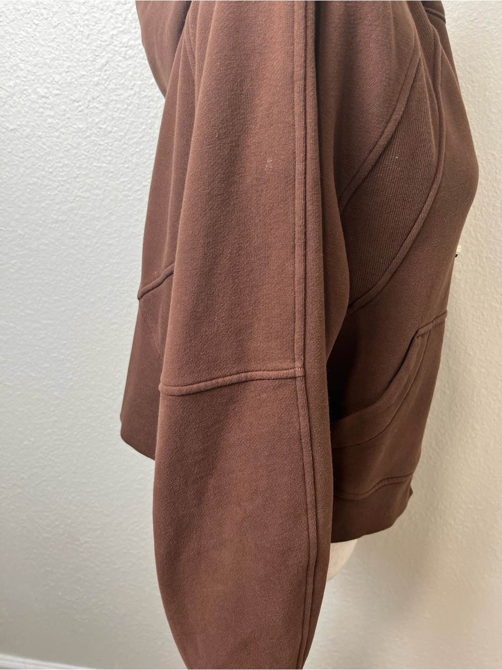 Lululemon Brown Scuba Zip Hoodie Size XS/S - Picture 7 of 9